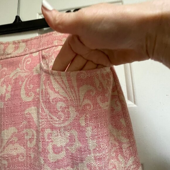 Doncaster PInk/Cream Skirt Suit w/POCKETS!!! - Picture 10 of 14